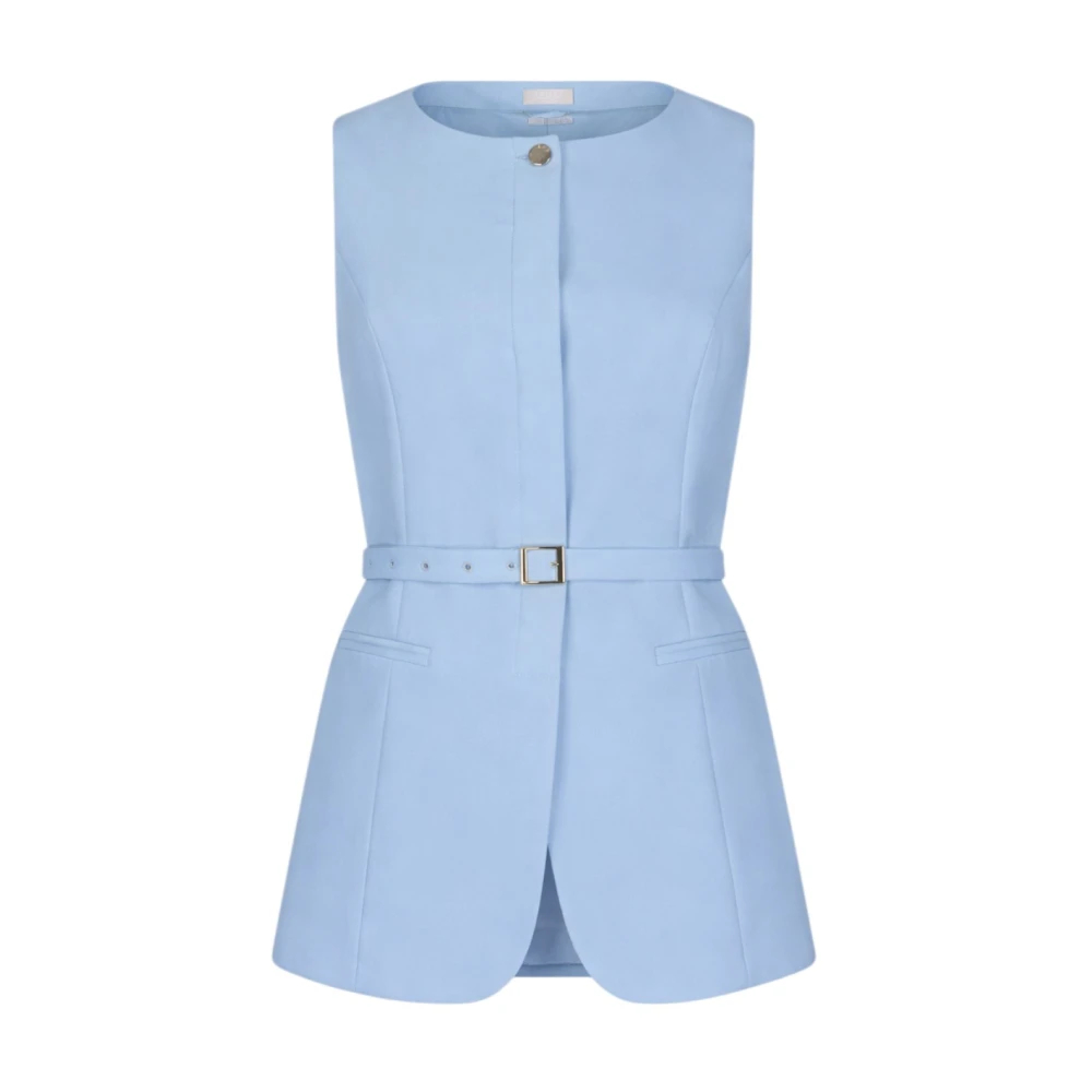 Liu Jo Damen Blau - Gürtelweste - Jackets - Xs