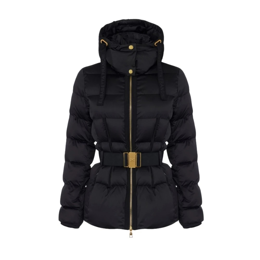 Elisabetta Franchi , Damen, Jacken, Schwarzk, S - Bild 5