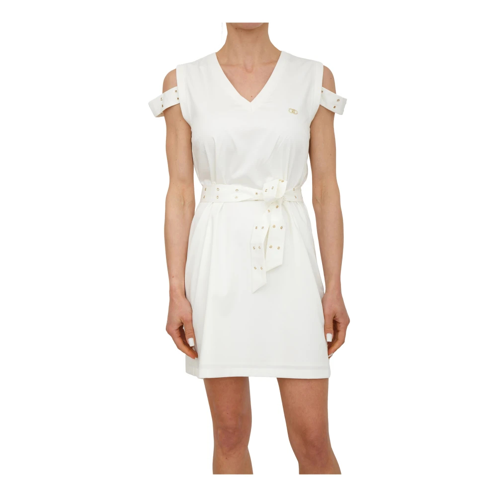 Liu Jo Damen Weiß - Abito - Dresses - S