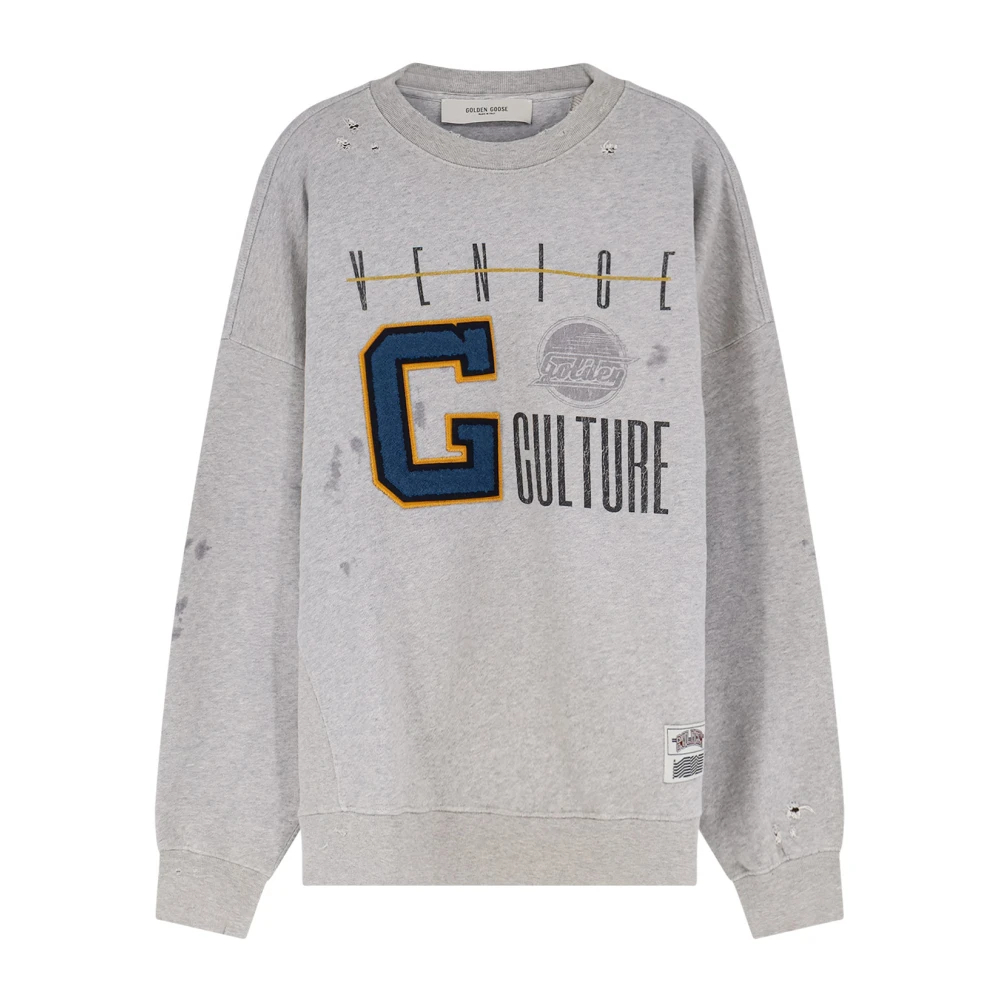 Golden Goose Herren Grau - Sweatshirt - Sweatshirts & Hoodies - M