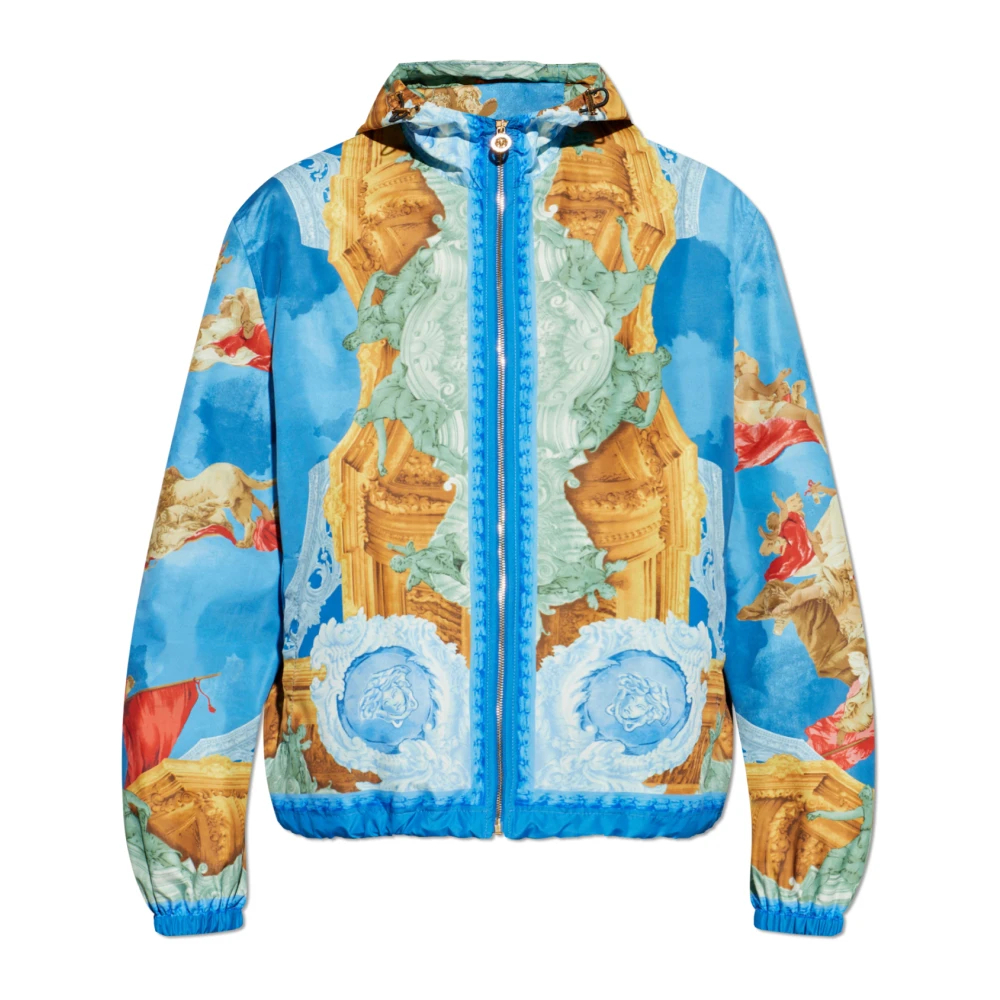 Versace Herren Blau - Kapuzenjacke - Jackets - Xl