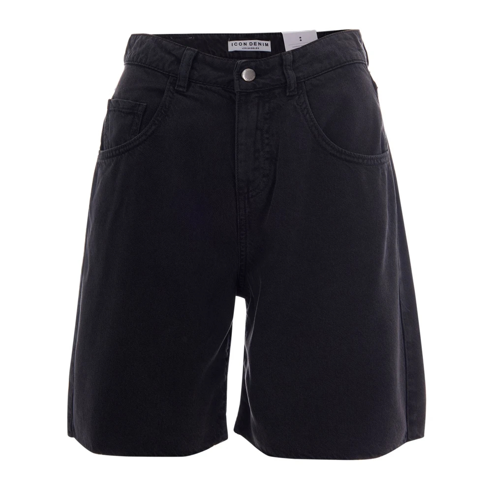 Icon Denim Damen Schwarz - Short - Shorts - K - W27