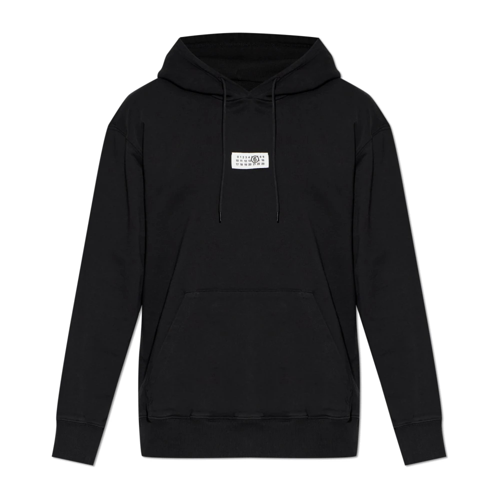 Mm6 Maison Margiela Herren Schwarz - Hoodie - Sweatshirts & Hoodies - K - S