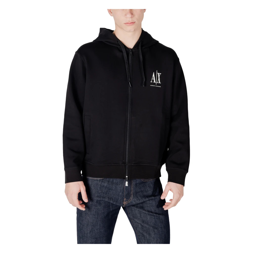 Armani Exchange - Herren Capsulate Sweatshirt - Sweatshirts & Hoodies - Herren - Schwarzk - 2XL - Bild 8