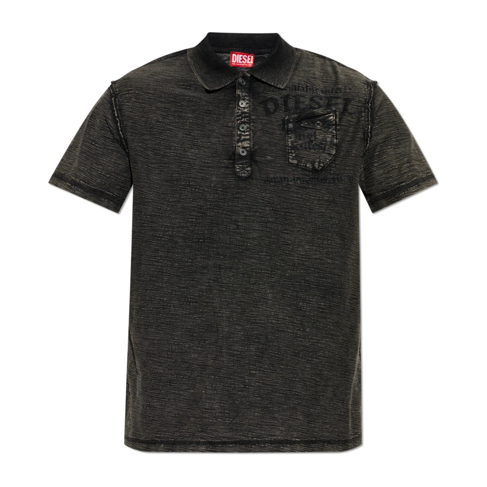 Diesel - Polo T-Ardy-Polo - Tops - Herren - Schwarzk - 2XL