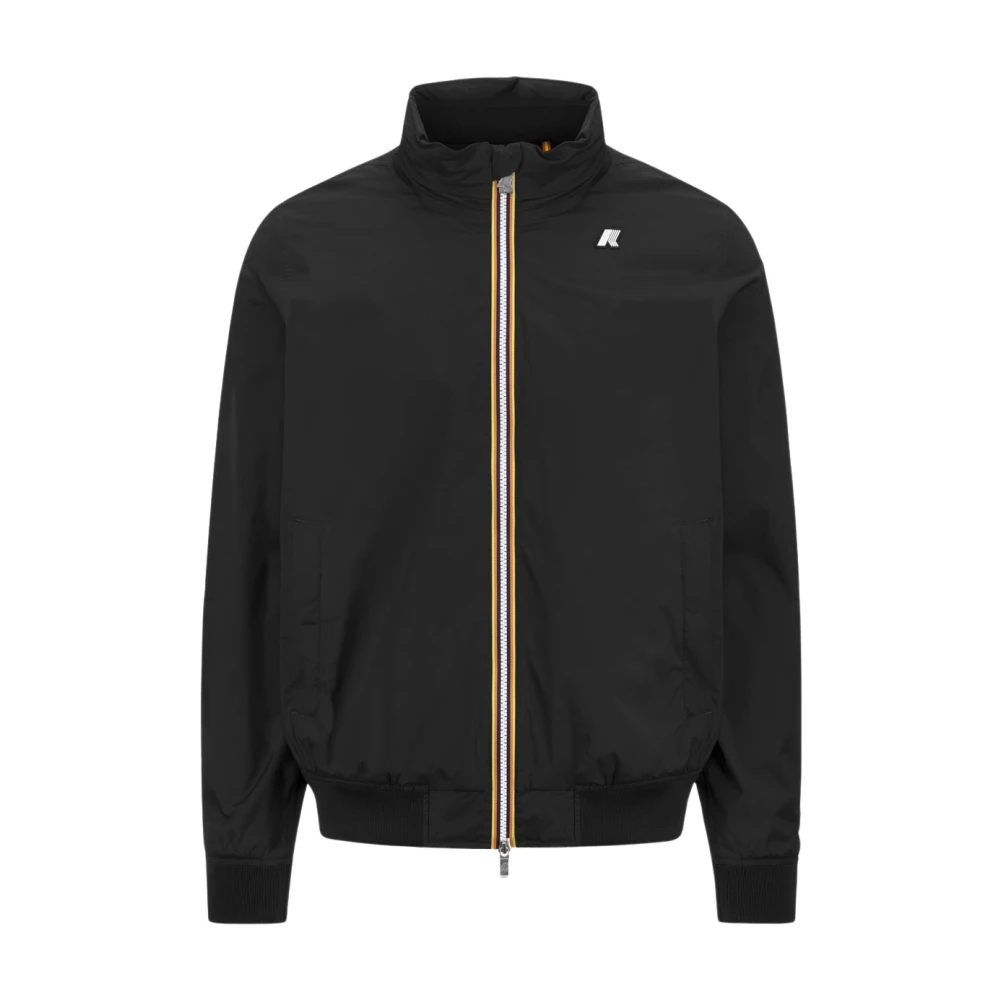 K-Way Herren Schwarz - Amaury Stretch Nylon Jersey - Jackets - K - M