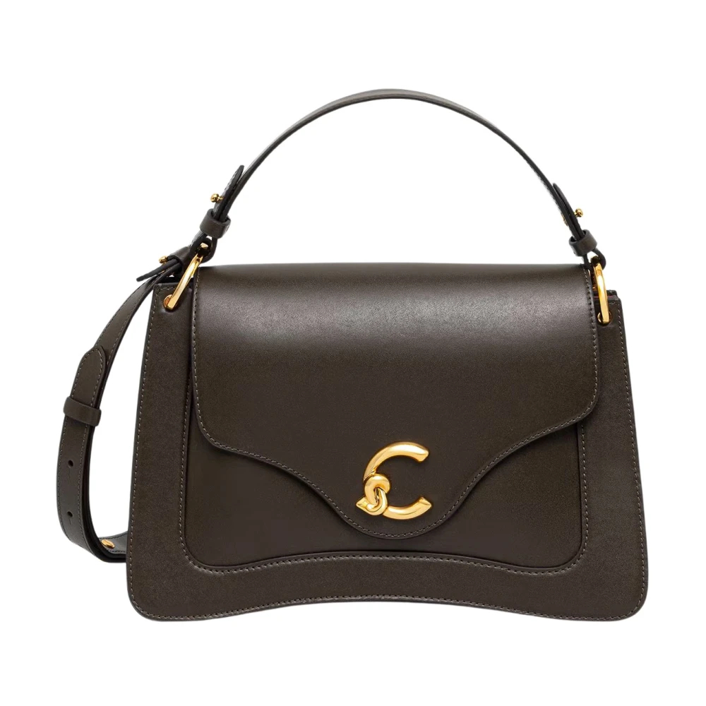 Coccinelle Damen Khakifarben Handtasche Ssk C-Me Calf E1 Ssk 18 01 21 - Bild 2