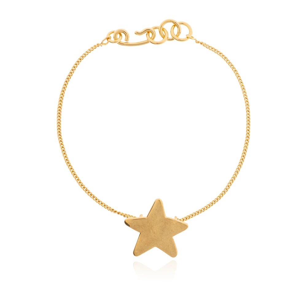 Jil Sander Damen Gelb - Armband Mit Anhänger - Accessories - One Size
