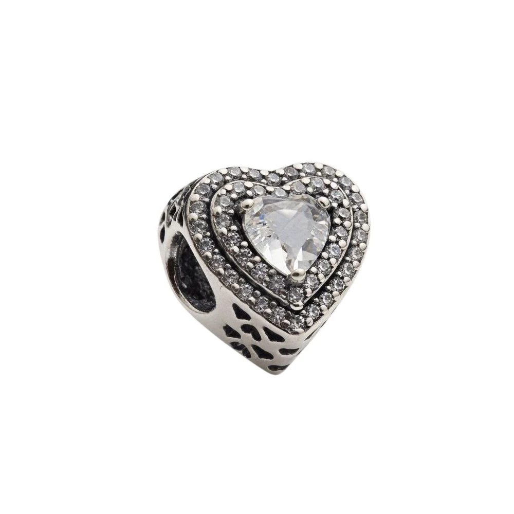 PANDORA Charm-Anhänger, Funkelndes Herz, Silber - Bild 6