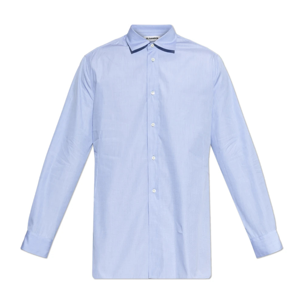 Jil Sander Herren Blau - Locker Geschnittenes Hemd - Shirts - L