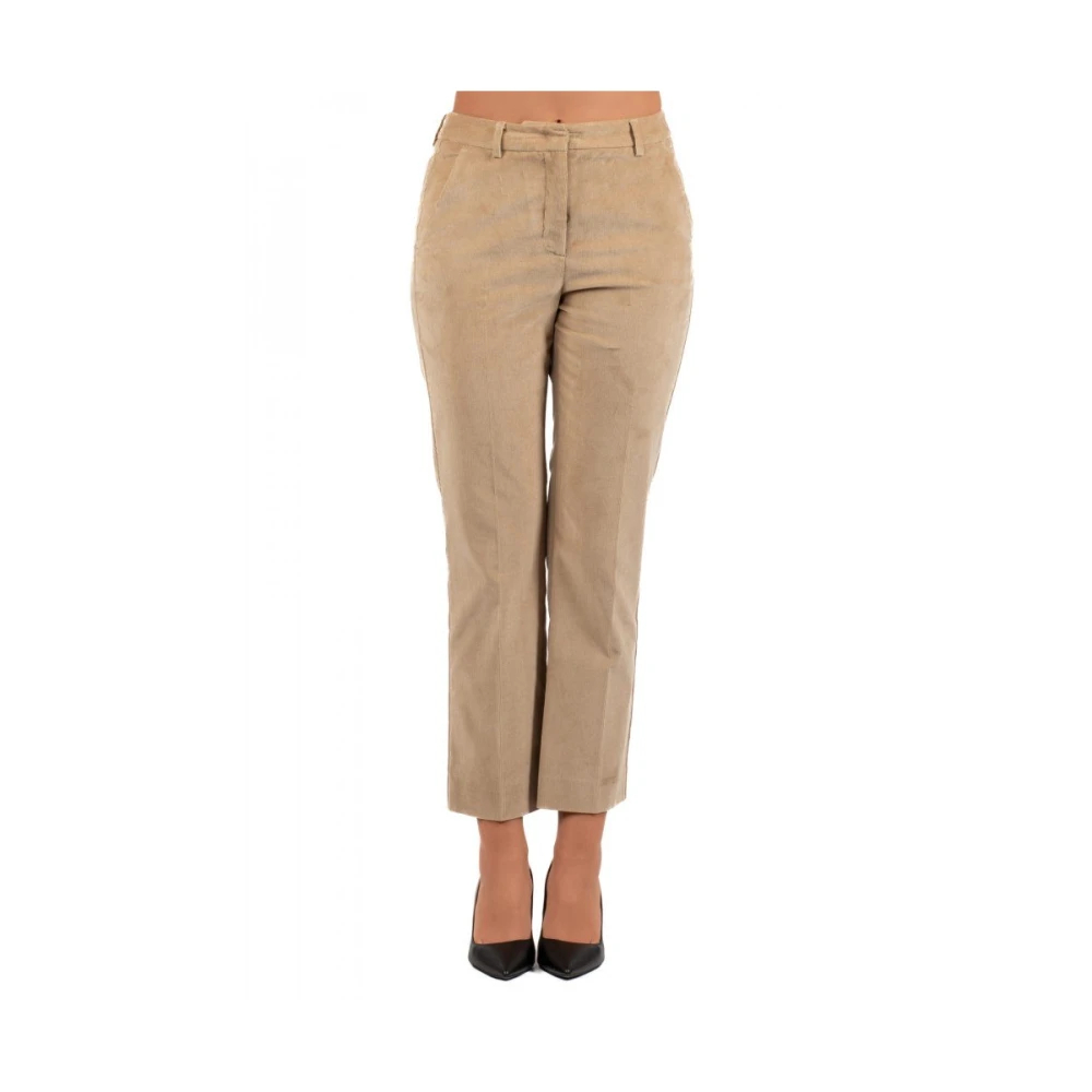 Weekend Max Mara Damen Beige - Weekend Cropped Hose - Trousers - L