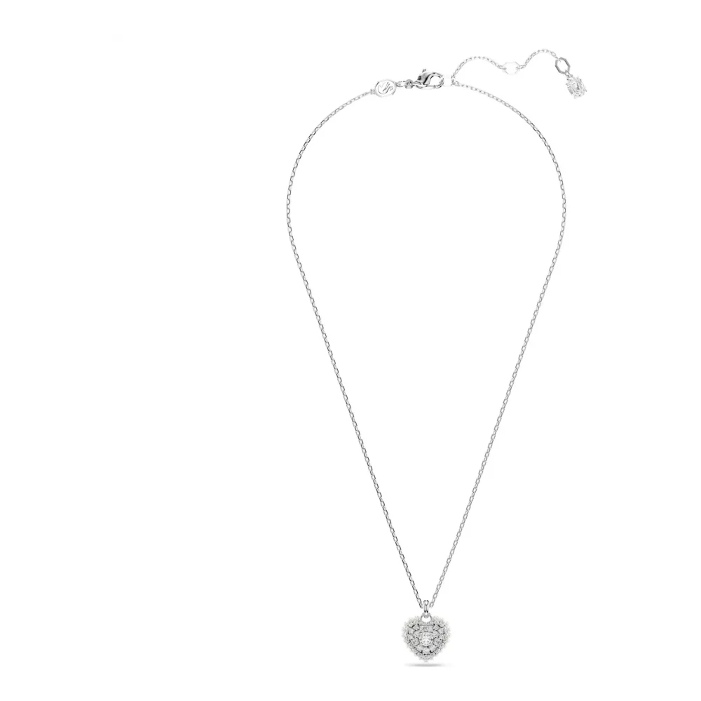Swarovski Idyllia Anhänger, Herz, Rhodiniert Weiß - Bild 4