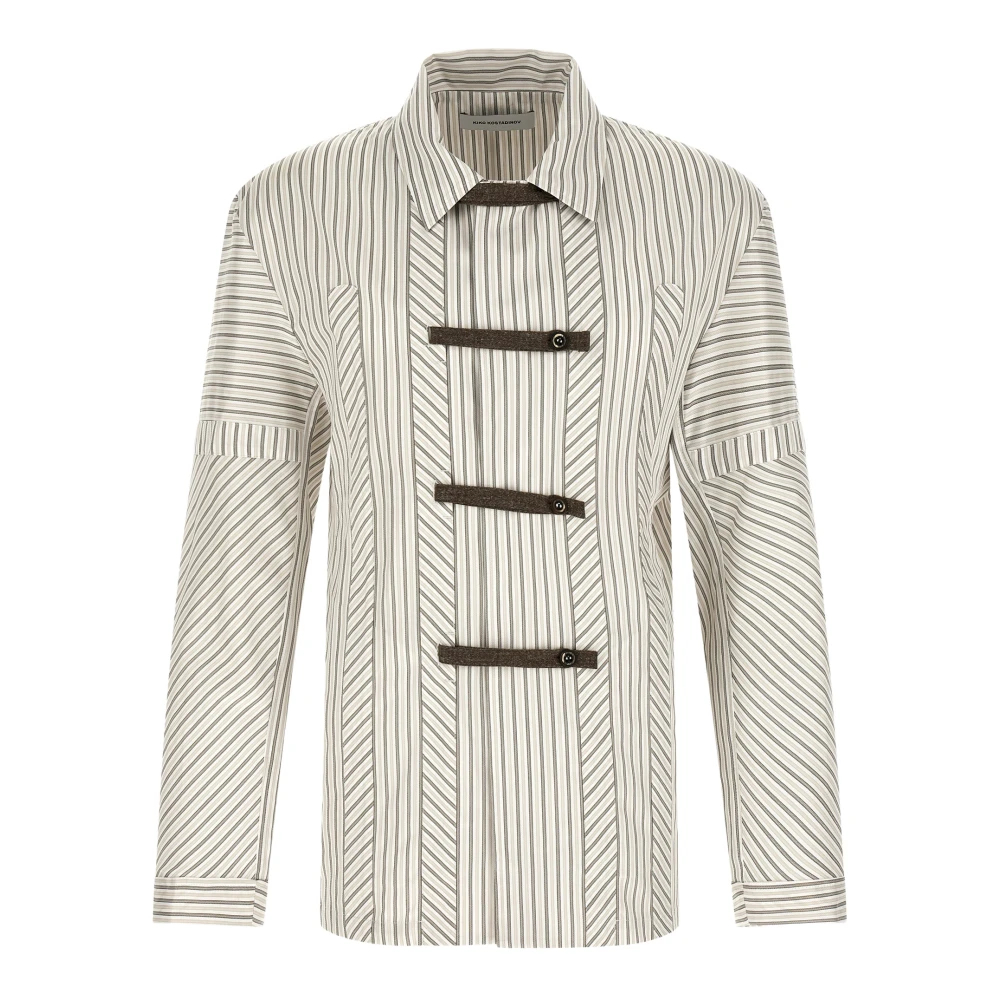 Kiko Kostadinov Herren Multicolor - Kyan Cotton Shirt - Shirts - Mehrfarbig - M