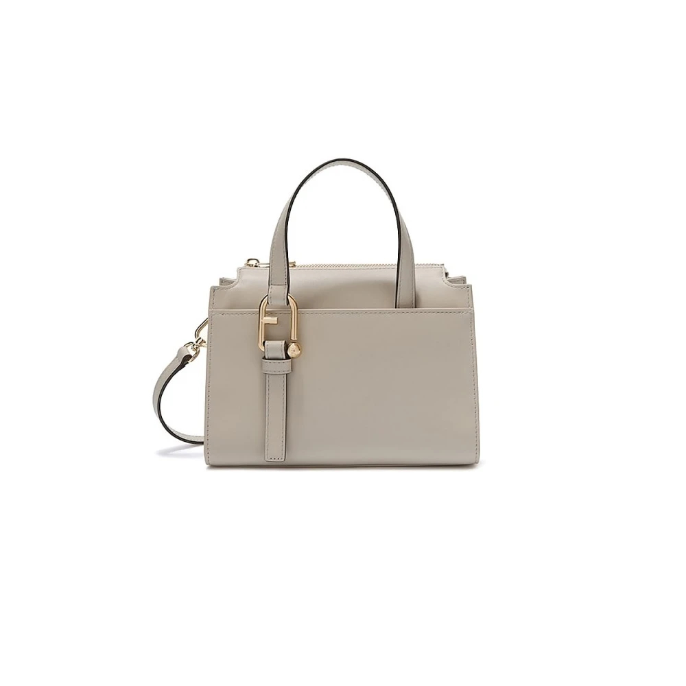 Furla Damen Beige - Nuvola Boston S - Bags - One Size