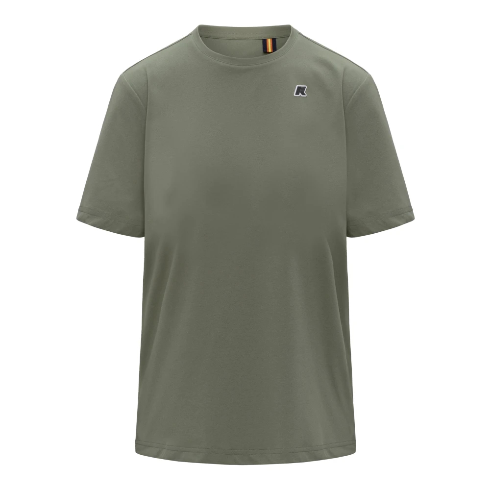 K-Way Herren Grün - Sergine Travel T-Shirt - Tops - L
