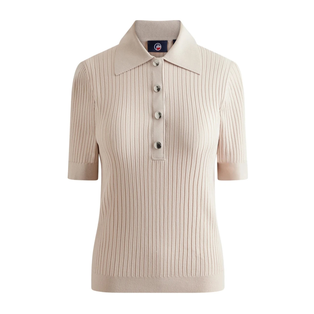 Fusalp Damen Beige - Vera Polo Shirt - Knitwear - L