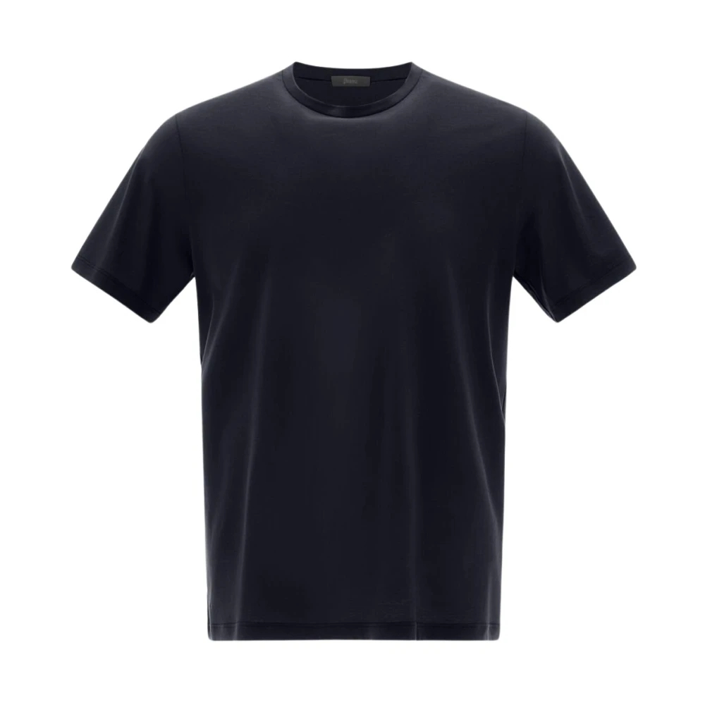 Herno Herren Blau - Klassisches T-Shirt - Tops - 2XL