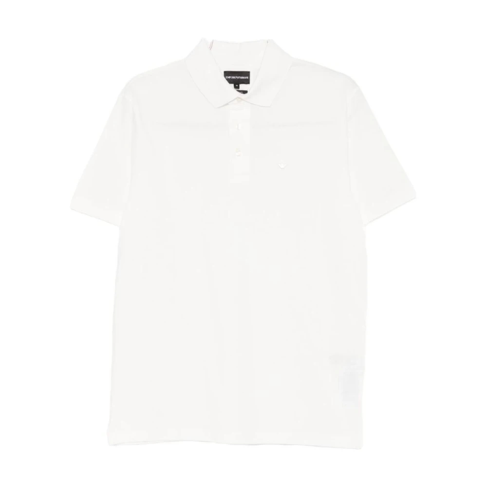 Emporio Armani Herren Weiß - T-Shirt Mit Rundhalsausschnitt - Tops - L