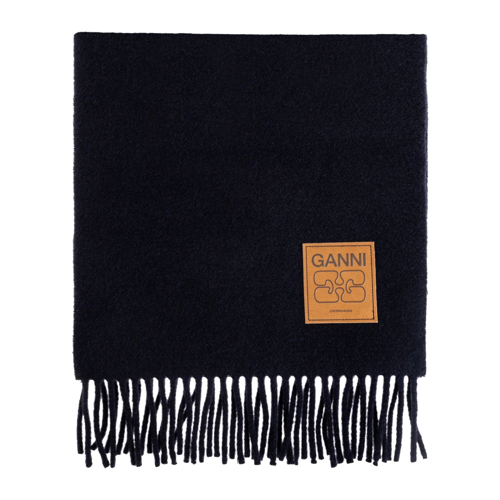 GANNI BLAUER SCHAL - Bild 4