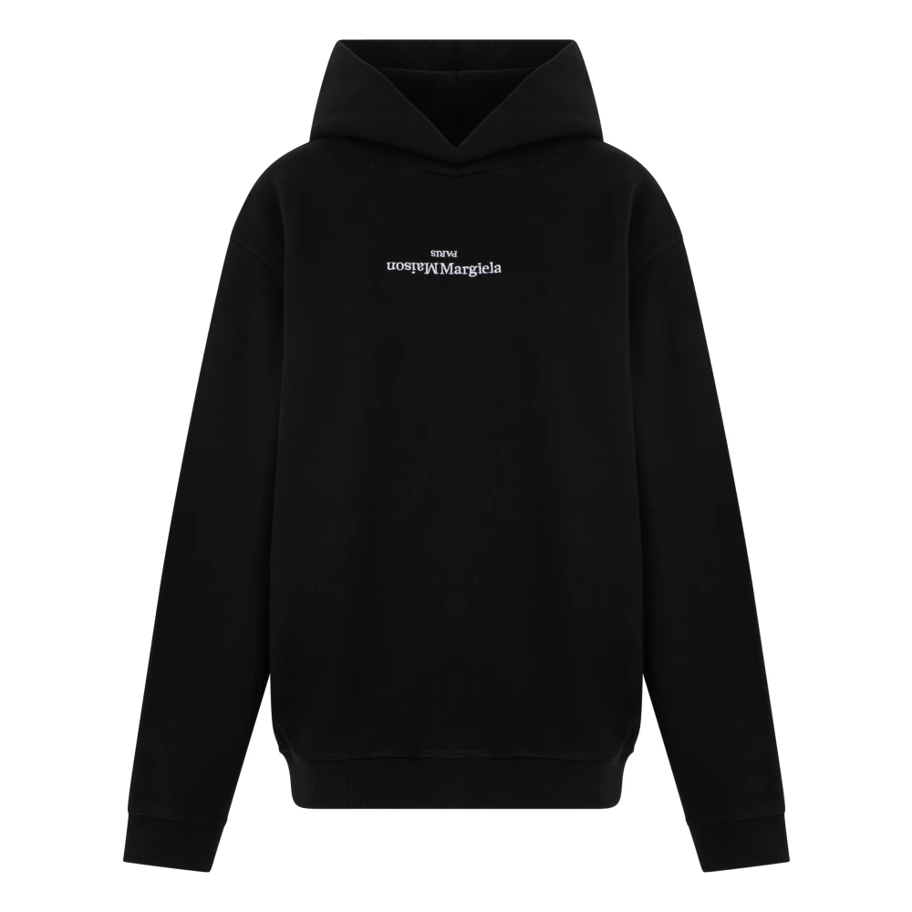 Maison Margiela Damen Schwarz - Relaxed Fit Hoodie - Sweatshirts & Hoodies - K -Xl