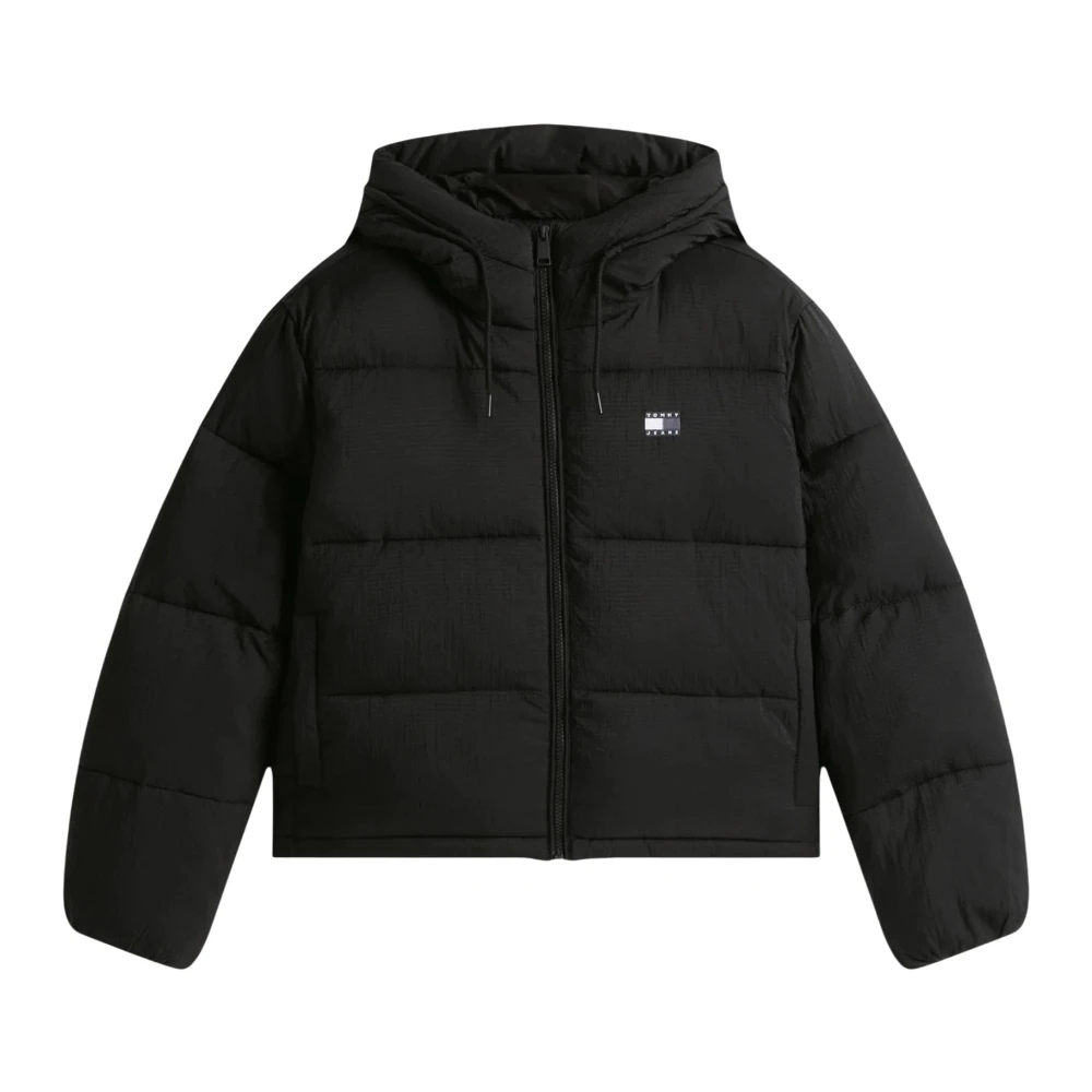 Tommy Jeans Damen Schwarz Winterjacke Dw0dw21625 Regular Fit - Bild 4