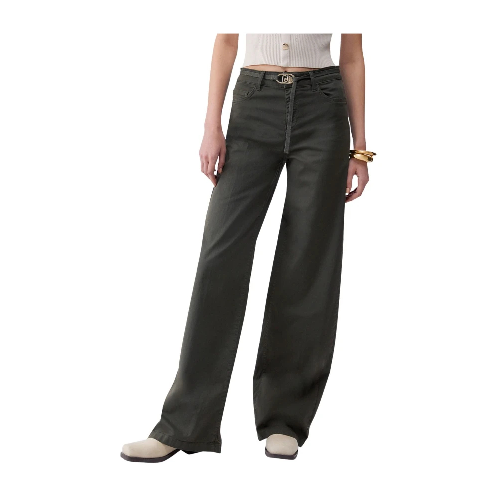 Liu Jo Damen Grün - Gute Palazzo-Hosen - Trousers - W27