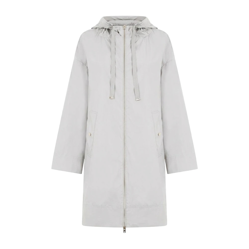 Herno Damen Grau - Leichter Parka-Mantel - Coats - L