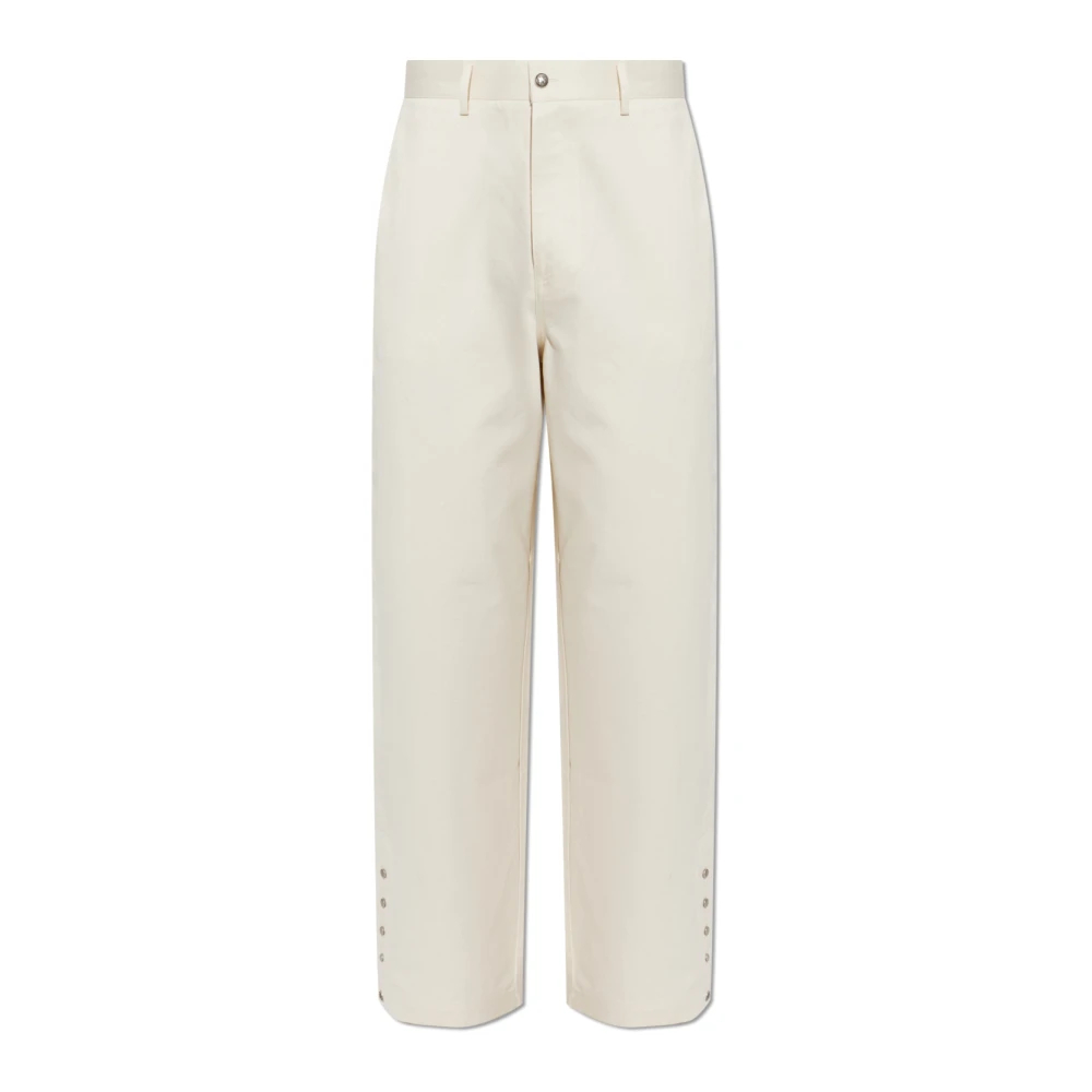 Palm Angels Herren Beige - Hose Mit Geradem Beinschnitt - Trousers - 2XL