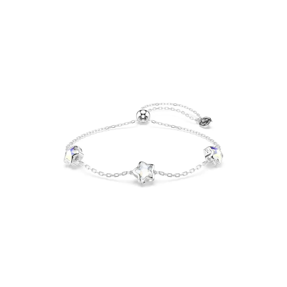 Swarovski Chroma Armband, Stern, Rhodiniert Weiß - Bild 7