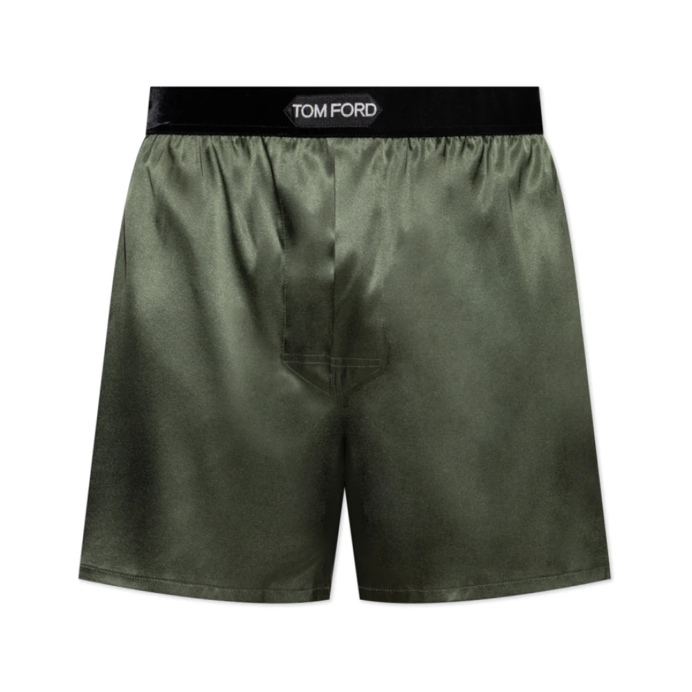 Tom Ford Herren Grün - Boxershorts Mit Logo - Underwear - S