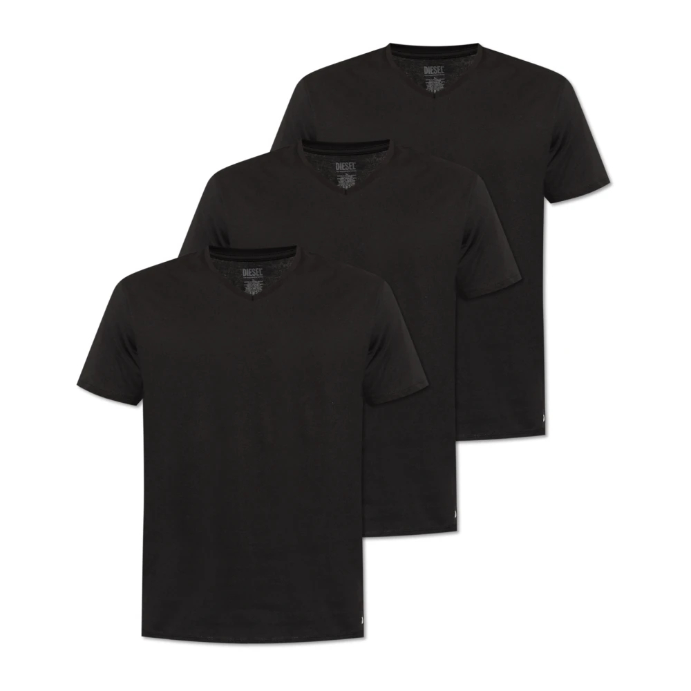 Diesel - 3Er-Pack T-Shirts - Tops - Herren - Schwarzk - 2XL