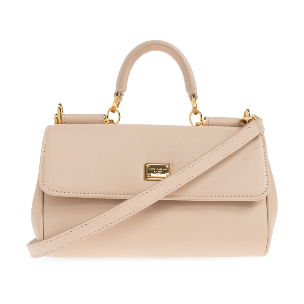 Dolce & Gabbana - My Sicily Handtasche - Bags - Damen - Beige - One Size
