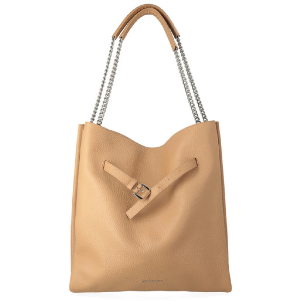 Orciani Damen Braun - Venus Hobo Soft - Bags - One Size