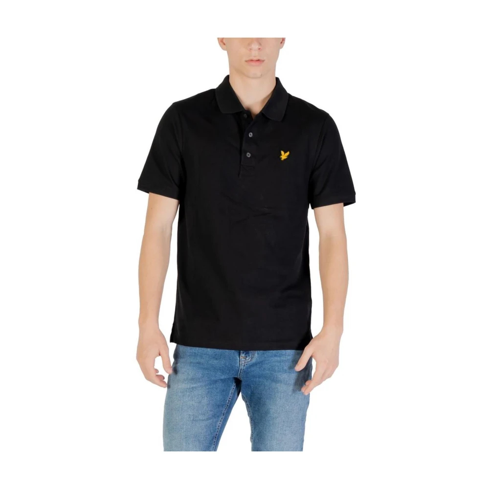 Lyle & Scott - Plain Polo Shirt - Tops - Herren - Schwarzk - 2XL - Bild 9