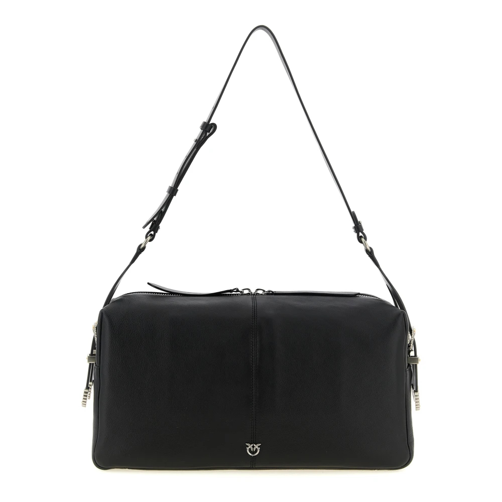 Pinko - Keeper Große Schultertasche - Bags - Damen - Schwarzk - One Size