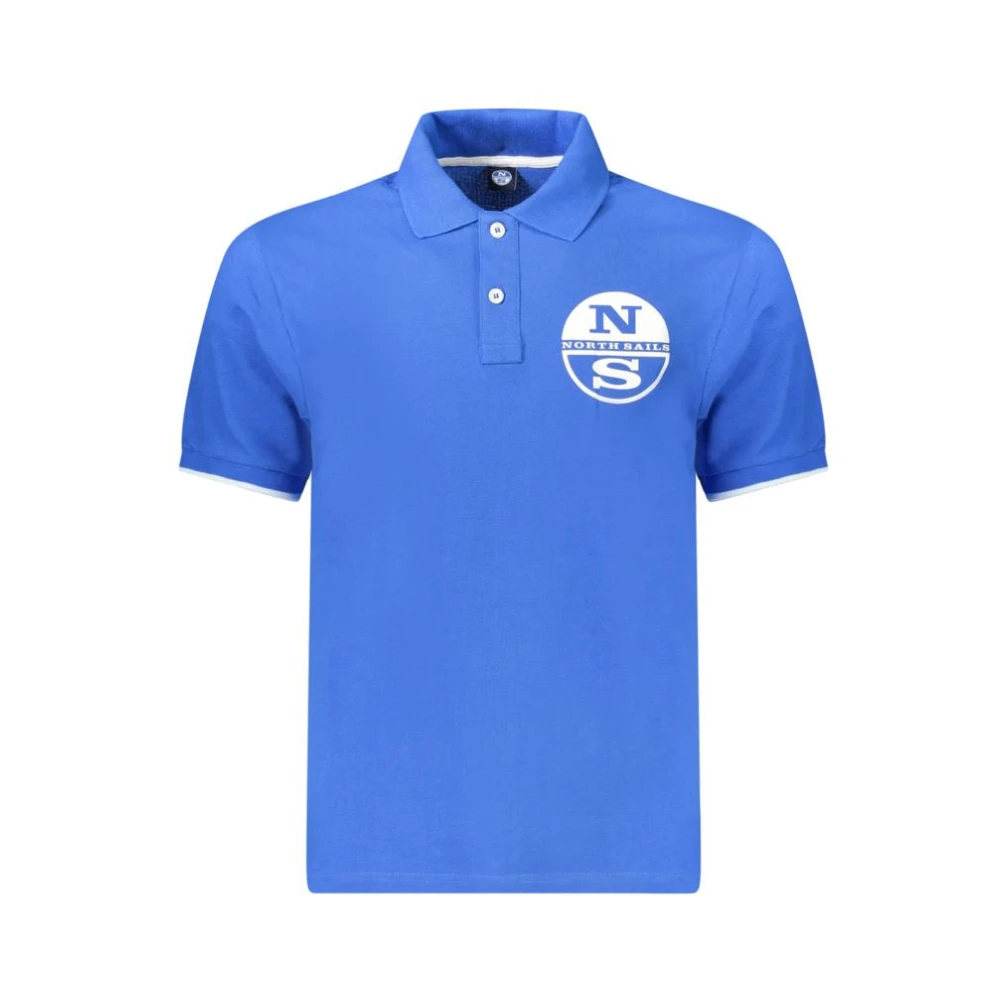 North Sails Herren Blau - Cotton Polo Shirt - Tops - Xl
