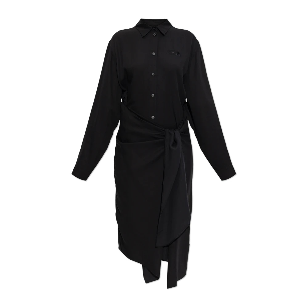 Diesel Damen Schwarz - D-Iletta Kleid - Dresses - K -2Xs