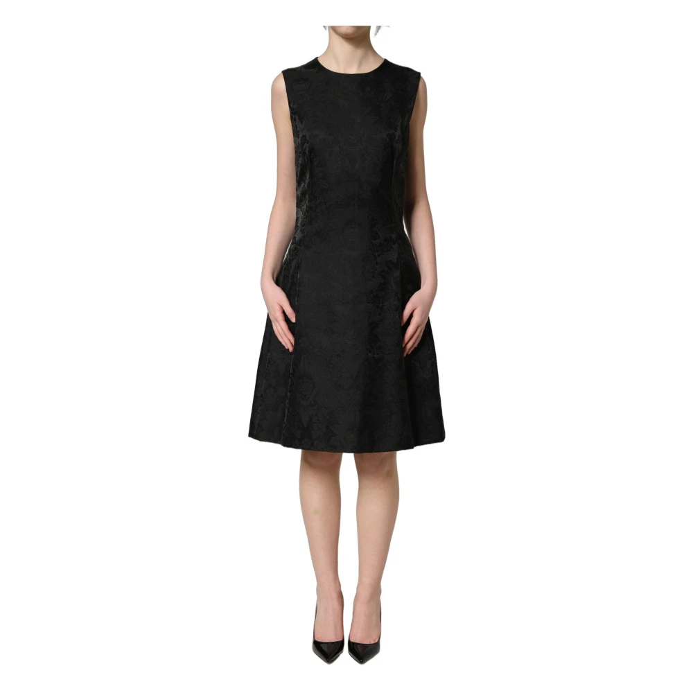 Dolce & Gabbana Damen Schwarz - Ausgestelltes A-Linien-Kleid - Dresses - K - S