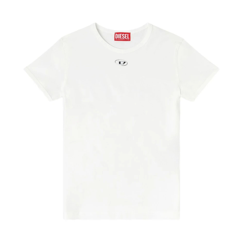 Diesel - T Uncuties Long Ls - Tops - Damen - Weiß - Xs