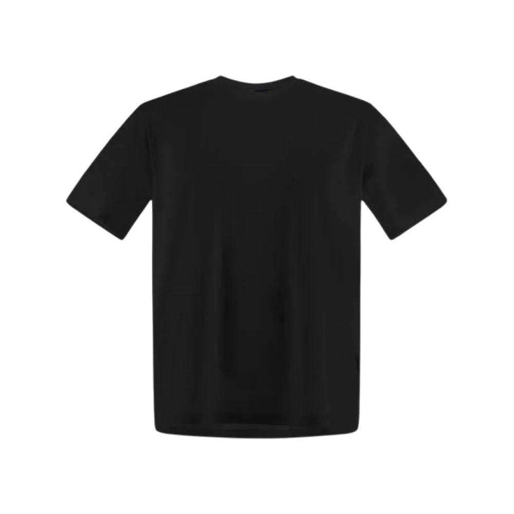 Herno Herren Schwarz - Es T-Shirt - Tops - K - 2XL
