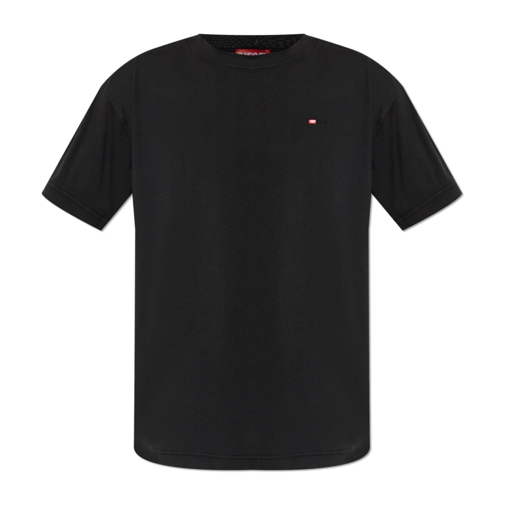 Diesel Herren Schwarz - T-Norms T-Shirt - Tops - K - 3XL