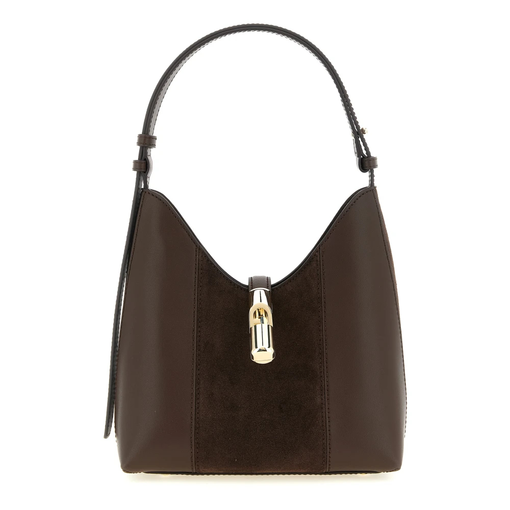 Furla, Damen, Handtasche, Goccia Hobo, Braun - Bild 5