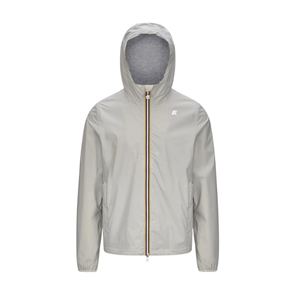 K-Way Herren Beige - Jack Stretch Nylon Jersey - Jackets - Xl