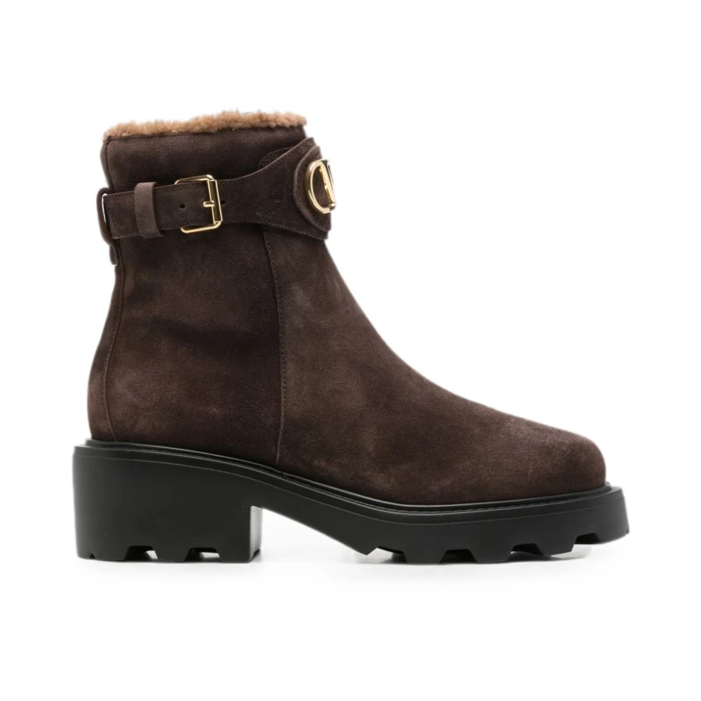 Valentino Garavani - Vlogo Signature Boot - Shoes - Damen - Braun - 39 Eu