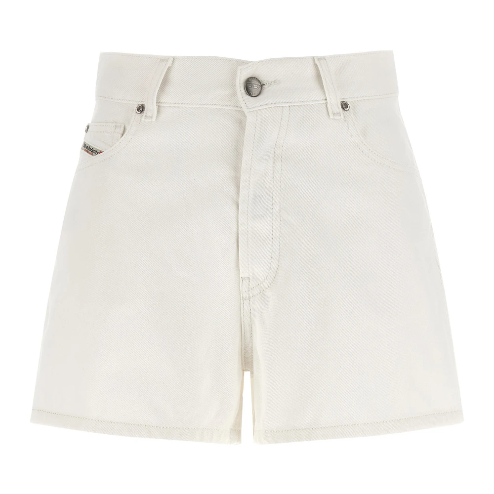 Diesel Damen Weiß - De-Helios Shorts - Shorts - W24
