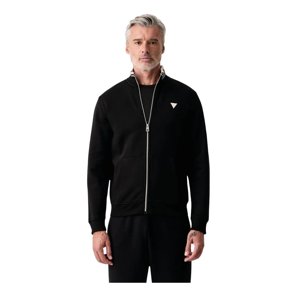 Guess , Herren, Sweatshirts & Hoodies, Schwarzk, S - Bild 3