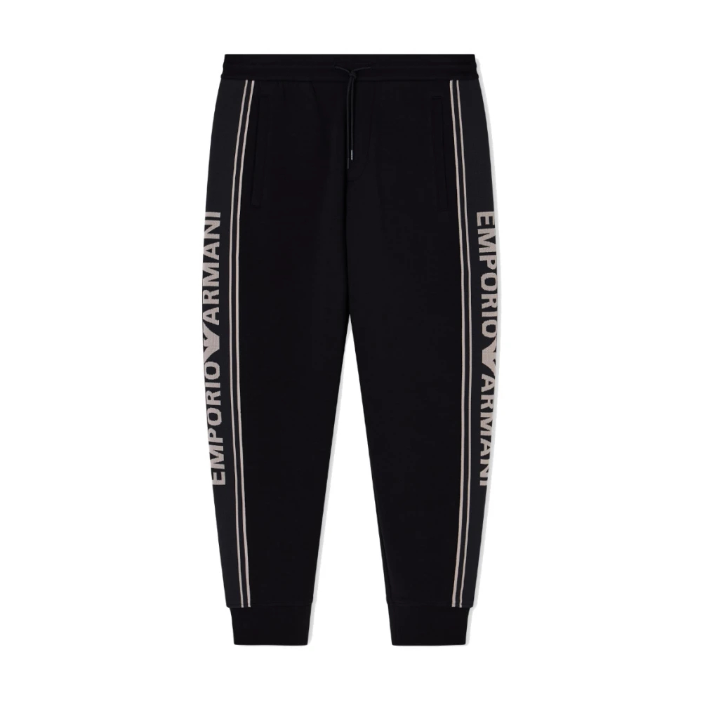 Emporio Armani Herren Schwarz - Slim Fit Hosen - Trousers - K - 2XL