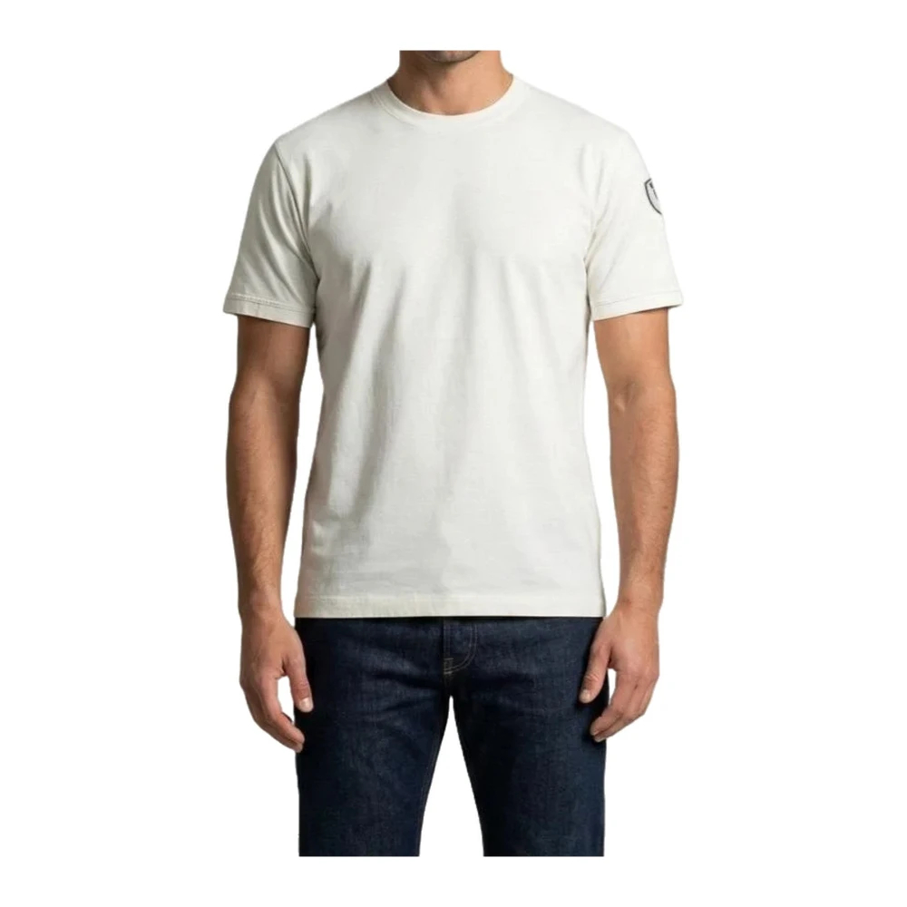 Blauer Herren Weiß - Hanson T-Shirt - Tops - M