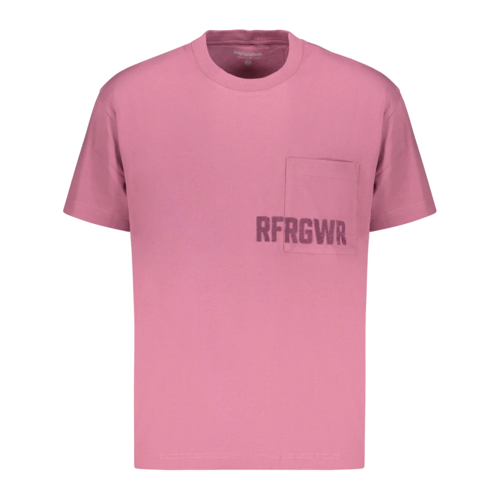 Refrigiwear Herren Violett - Chester T-Shirt - Tops - Lila - M