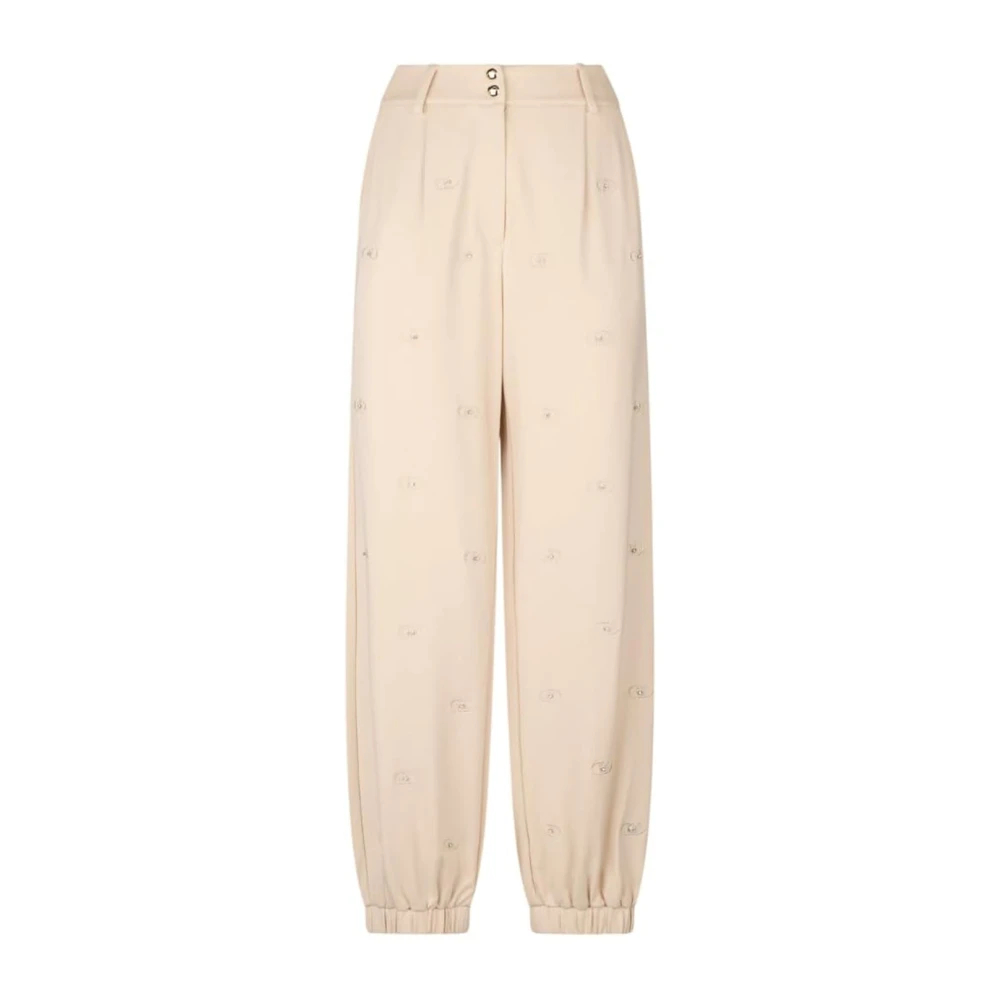 Liu Jo Damen Beige - Pantalone In Felpa - Trousers - S